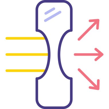 ok simgesi, vektör illüstrasyonu