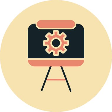 seo modern simgesinin vektör illüstrasyonu