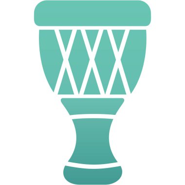 davul. Web simgesi basit illüstrasyon