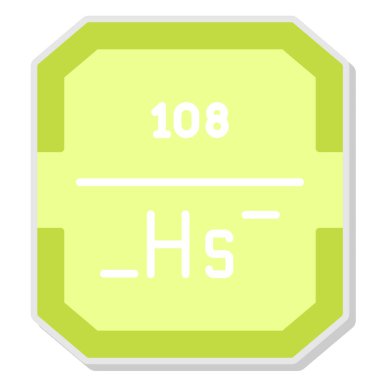 Düz stil kimyasal ikon beyaz arkaplanda izole. laboratuvar sembolü çizimi