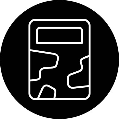 kitap simgesi, vektör illüstrasyonu