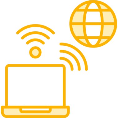 ağ bağlantısı. Basit resimleme