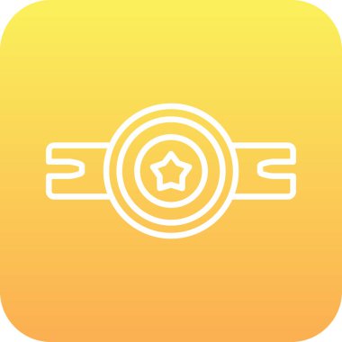 Eşsiz Pusula Vektör Satırı Simgesi