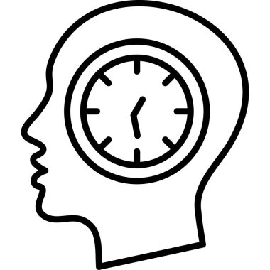 İnsan beyni zaman simgesi, özet biçimi