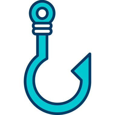 Kanca. Web simgesi basit illüstrasyon