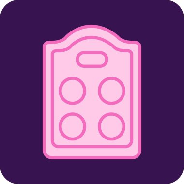 Benzersiz oyuncak vektör simgesi