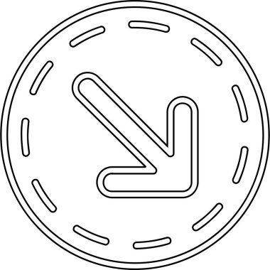 ok yönü konumu simgesi