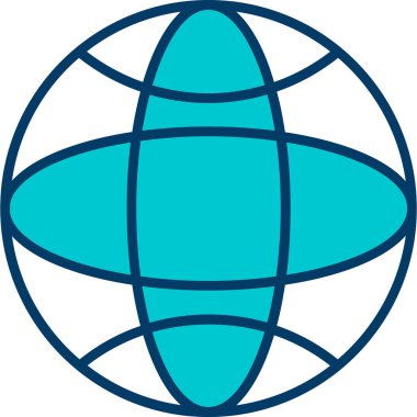 Küresel ağ kutsal kişilerin resmi. vektör çizim