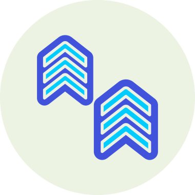 Modern simgenin vektör illüstrasyonu