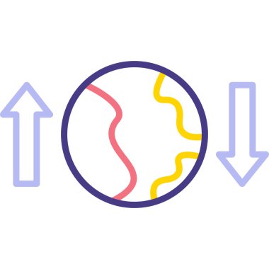 seo modern simgesinin vektör illüstrasyonu