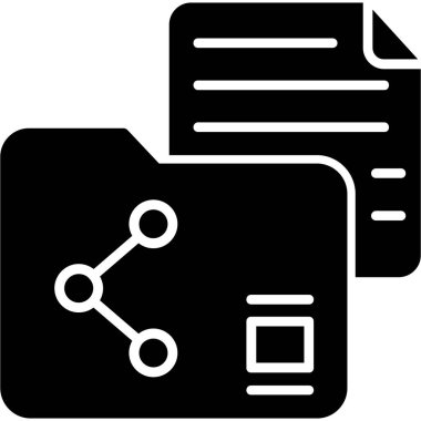 dosya simgesi, vektör illüstrasyonu