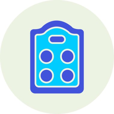 Takvim simgesi vektör illüstrasyonu