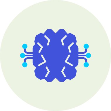 Virüs simgesi, basit illüstrasyon