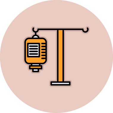 Modern b 'nin vektör çizimi tıbbi simge eksikliği