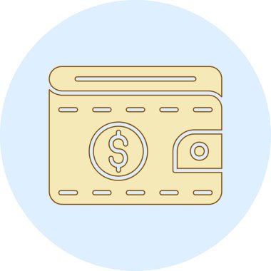 Kredi kartıyla. Basit resimleme