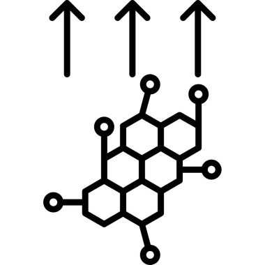 Kimyasal molekül simgesi, özet biçimi