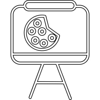 yiyecek ve içecek çizgi film vektör illüstrasyon grafik tasarımı