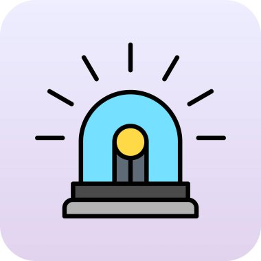 Benzersiz cami vektör çizgisi simgesi