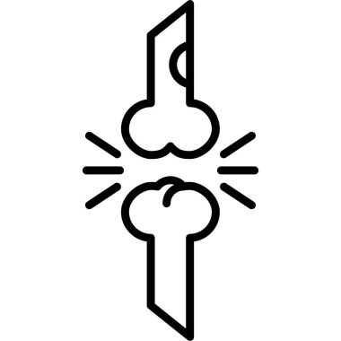 Çizgi film çatalının vektör çizimi