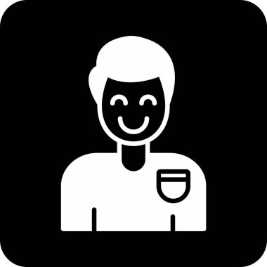 avatar simgesi vektör illüstrasyonu