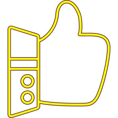 Simge başparmak gibi stil anahat