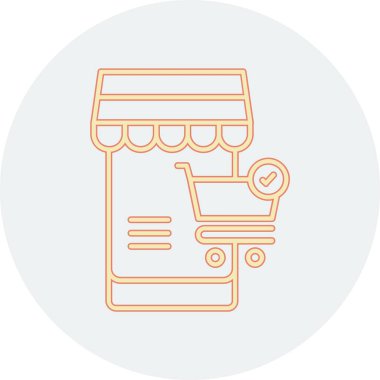 Gıda simgesinin vektör illüstrasyonu