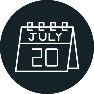 Takvim simge tasarlamak vektör