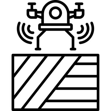 radyo simgesi vektör illüstrasyonu