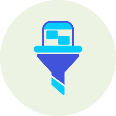 huni. Web simgesi basit illüstrasyon