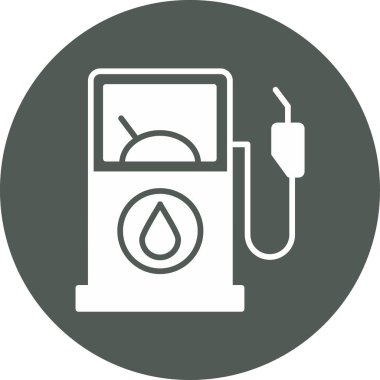 yakıt vektör simgesi modern basit tasarım illüstrasyonu