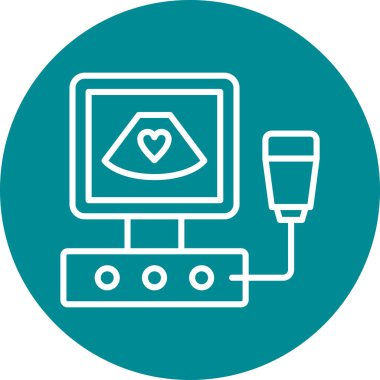 izleyici ikon vektör illüstrasyonu