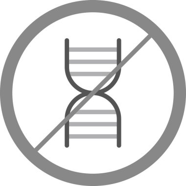 DNA molekülü DNA simgesi katı biçiminde