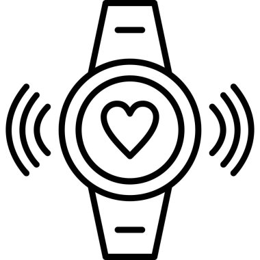 Kalp saati. Basit tasarım