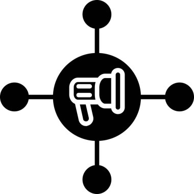 Seo simgesinin vektör illüstrasyonu