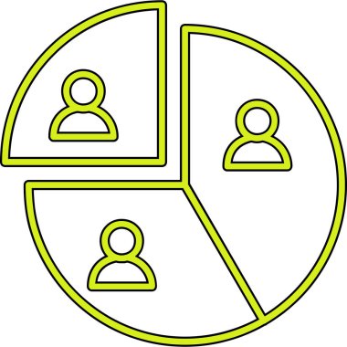 İnsan simgesinin vektör illüstrasyonu