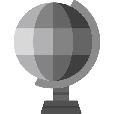 dünya simgesi, basit tasarım