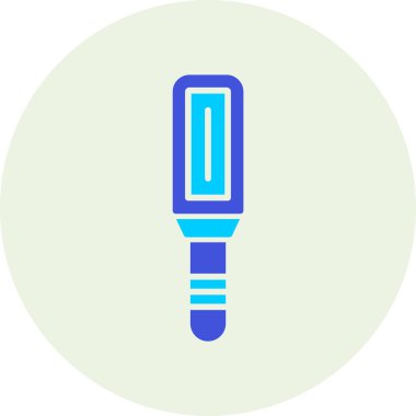 Termometre. Web simgesi basit illüstrasyon