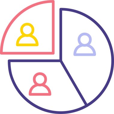 seo modern simgesinin vektör illüstrasyonu