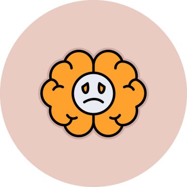 Şirin bebek simgesinin vektör çizimi