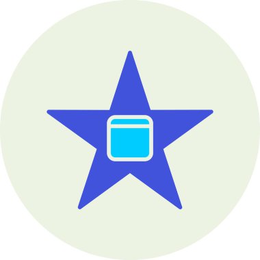 Rozet. Web simgesi basit illüstrasyon