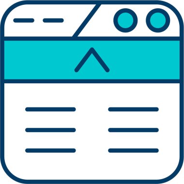 Takvim. Web simgesi basit illüstrasyon