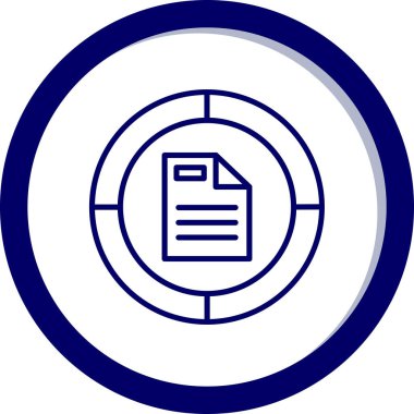 seo modern simgesinin vektör illüstrasyonu