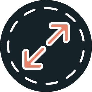 Ok simgesi simgesi tasarımı