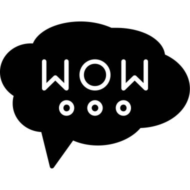 Kelimeli konuşma balonu.