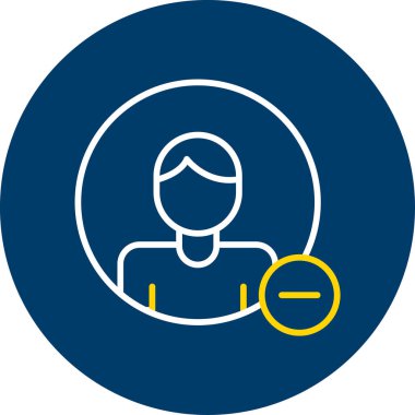 İnsan simgesinin vektör illüstrasyonu