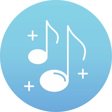 Müzikal Not. Basit illüstrasyon