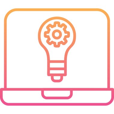 Modern simgenin vektör illüstrasyonu