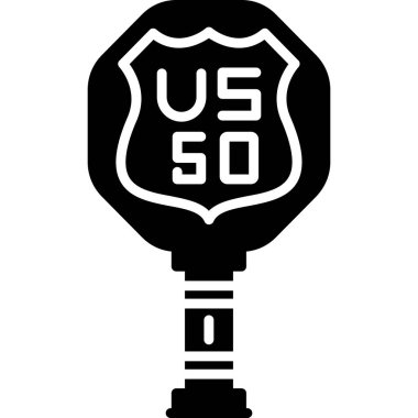 Amerikan bayrağı simgesi, basit tarzı