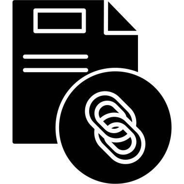 Bağlantı ağı simgesi. Basit tasarım. vektör illüstrasyonu