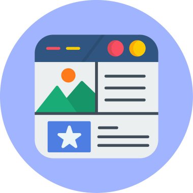 Bir smartphone simge vektör çizim